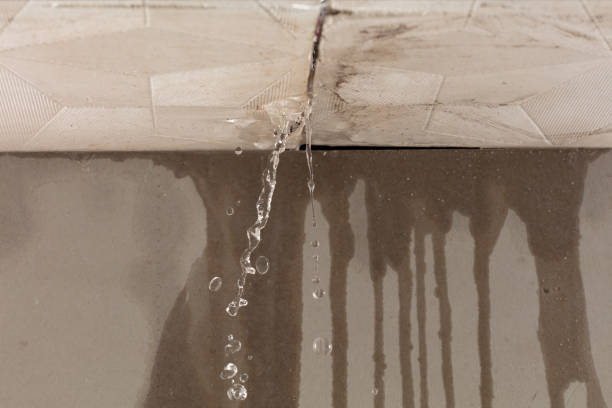 Professional Burst Pipe Cleanup technician working in Winchester, IL